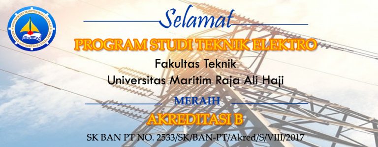 Selamat Dan Sukses Telah Terakreditasi ‘B’ BAN-PT Program Studi Teknik Elektro