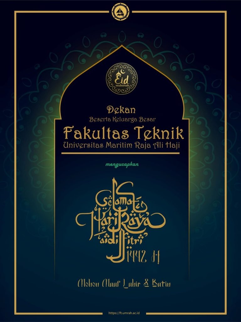 Selamat Hari Raya Idul Fitri 1442H