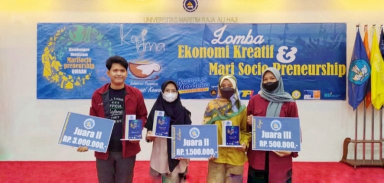 Mahasiswa Fakultas Teknik Kembali Cetak Prestasi di Perlombaan Ekonomi Kreatif & Mari-Sociopreneurship Tingkat Universitas