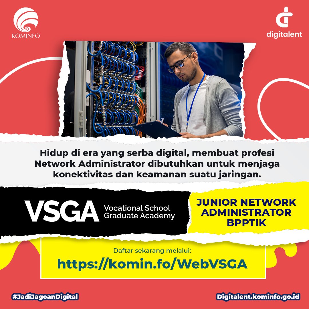 Read more about the article Junior Network Administrator BPPTIK