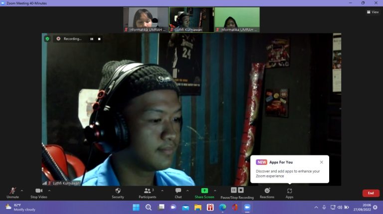 Raih Juara 1 dalam Perlombaan Video Konten Kreator, Lutfi: Penyampaian Ide Lewat Durasi yang Singkat.