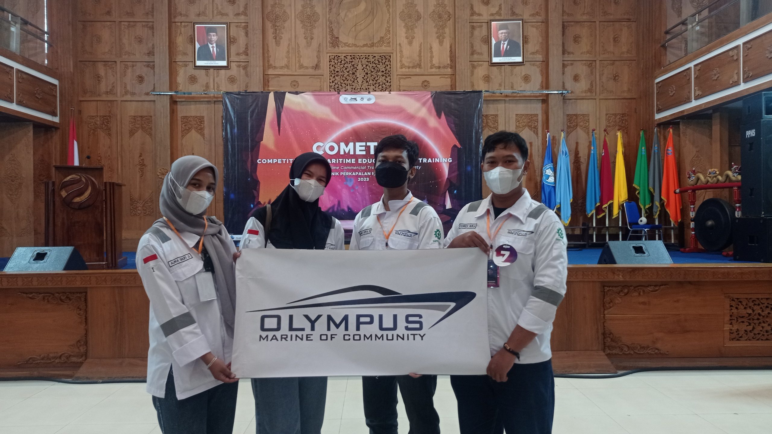 Read more about the article <strong>Maju Sampai Final, Olympus Marine of Community (OMC) ikut Serta pada Perlombaan Design Boat Innovation</strong>