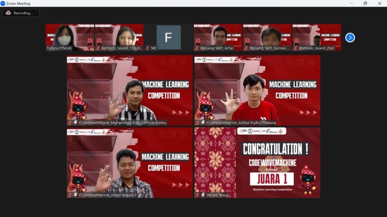 Tim Code Mave Marine Raih Kemenangan dalam Kegiatan Machine Learning Competition di  Kegiatan Informatic Festival 3.0 Universitas Multi Data Palembang