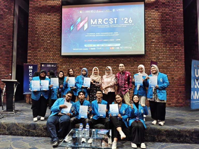 Mahasiswa Kimia FTTK UMRAH Raih Prestasi Internasional pada The 3rd Multidisciplinary Regional Conference in Science and Technology (MRCST’26) di Malaysia